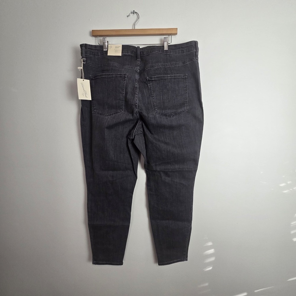Universal Thread‎ Womens High-Rise Skinny Jeans Black Dark Wash 20W Regular NWT - Picture 4 of 9